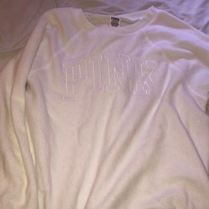 White PINK sweatshirt